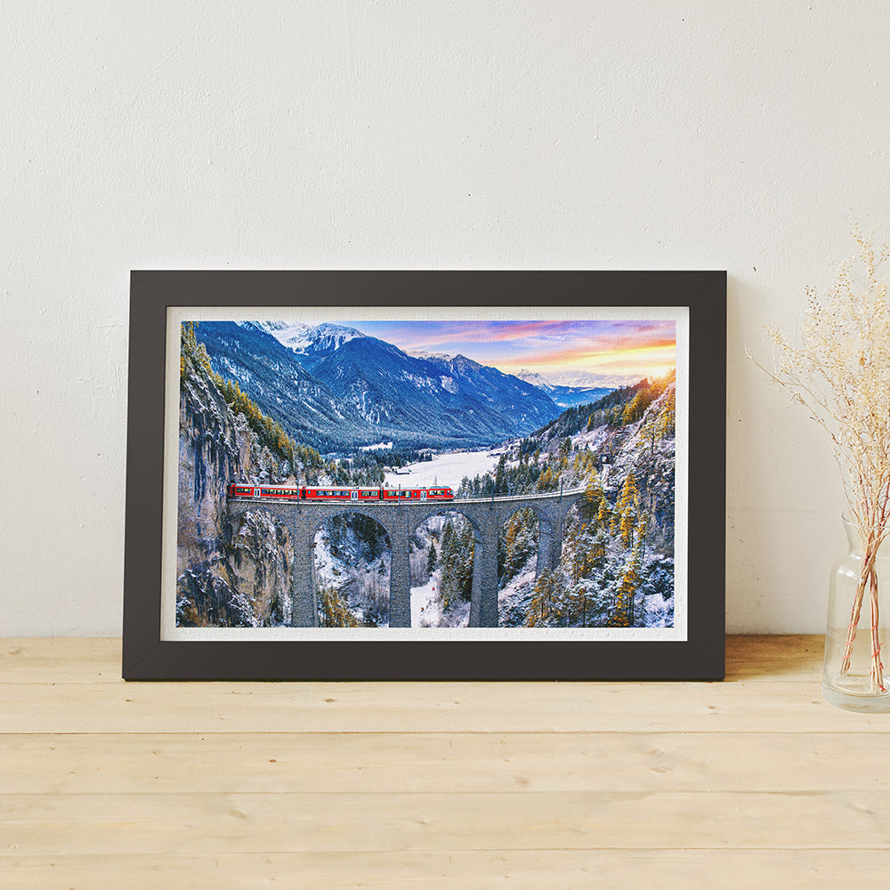 A Meandering Journey to Zermatt, Switzerland (H4086) | 1000 pcs