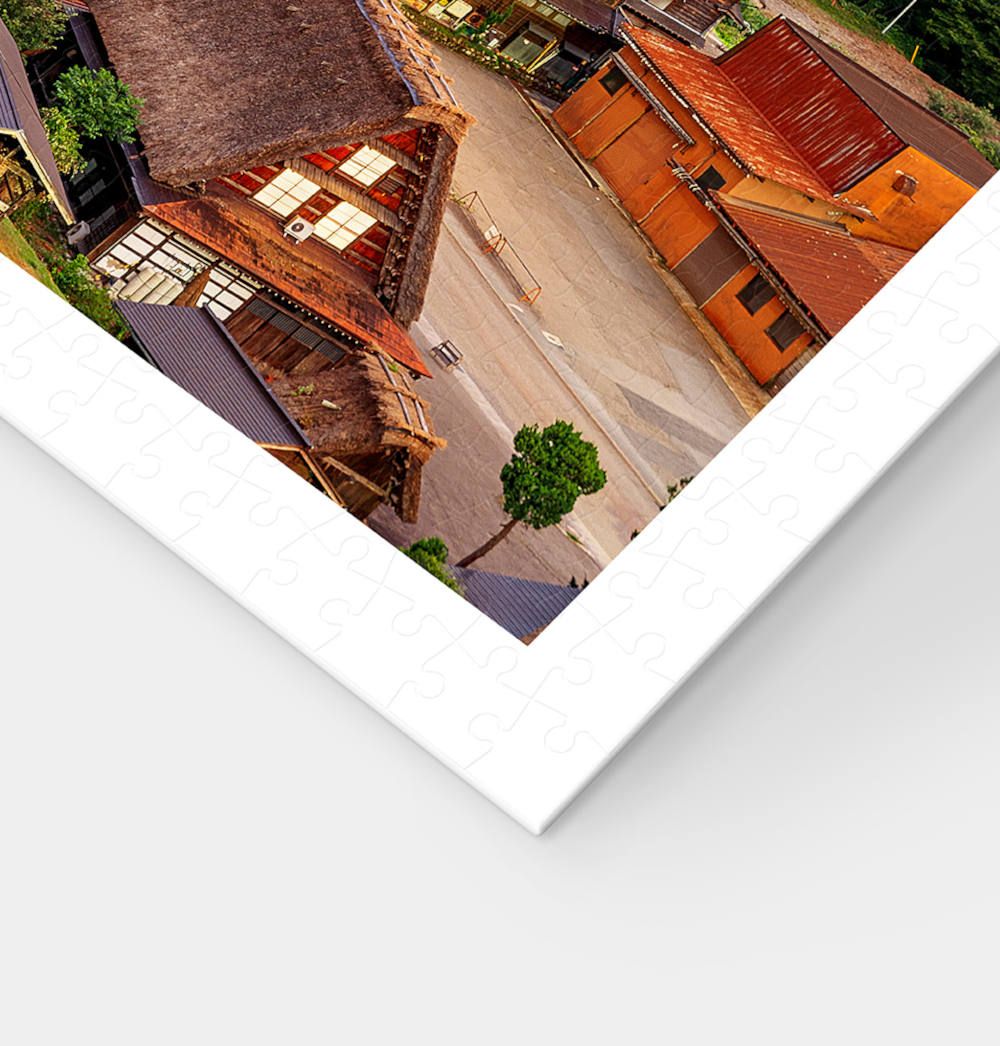 Verdant Shirakawa-go, Japan (H4233) | 1000 pcs