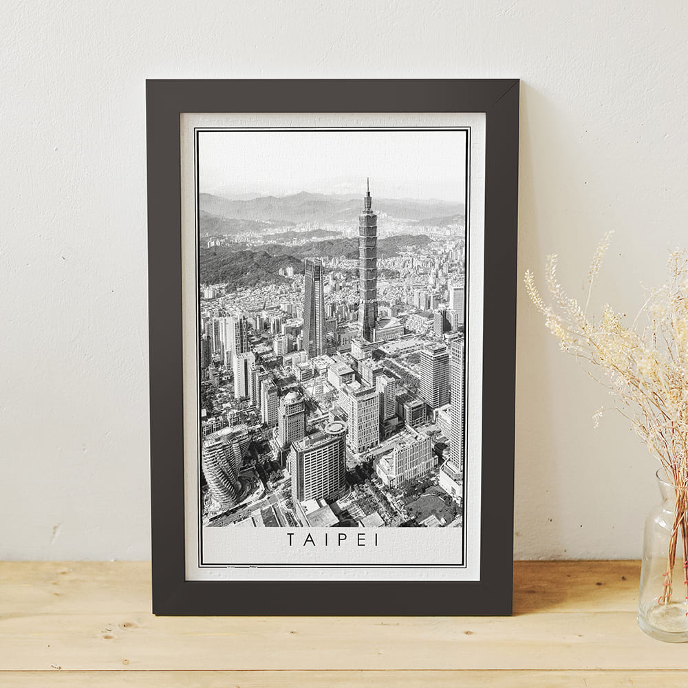Black and White - Taipei (H2612) | 1000 pcs