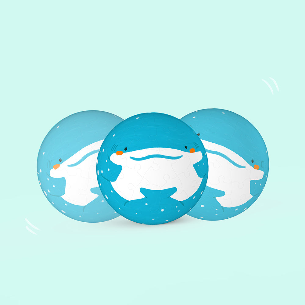 Puzzle Coin Ball - Whale Shark (60 pcs)