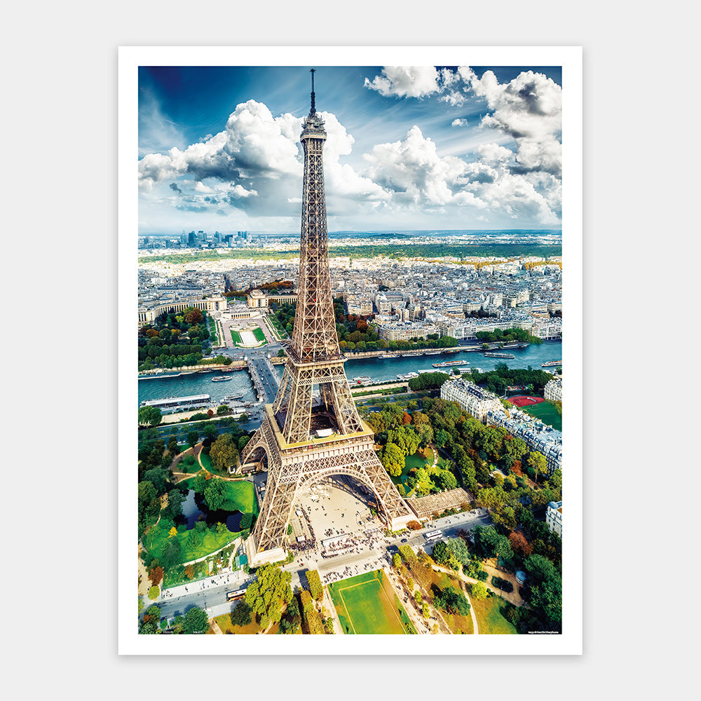 HenryDo - Aerial Photography - Eiffel Tower, Paris (1200 pcs)