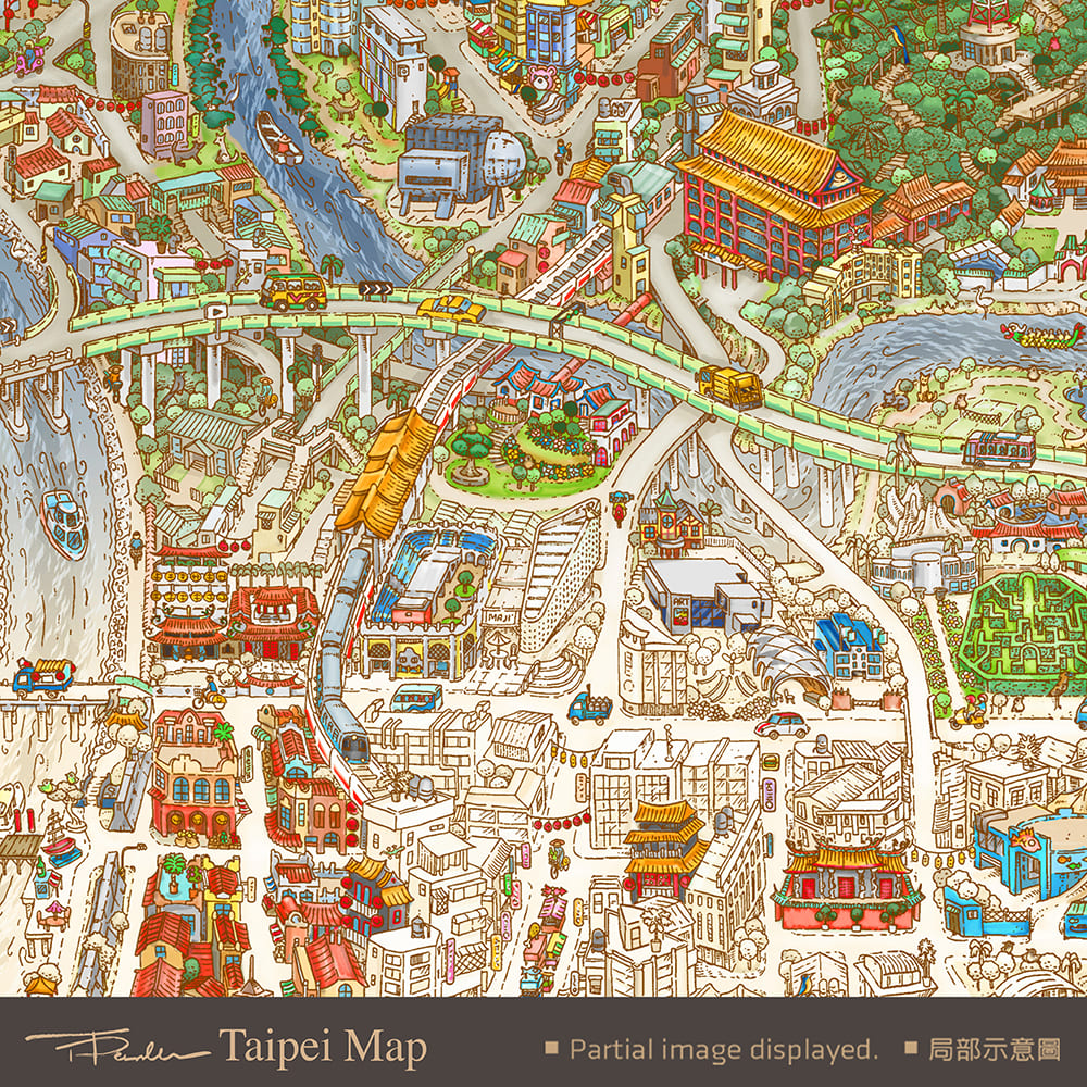 Tom Parker - Taipei Map