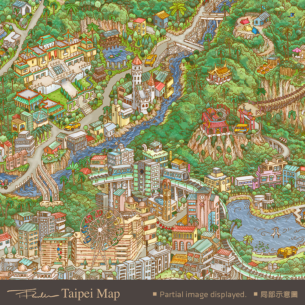 Tom Parker - Taipei Map