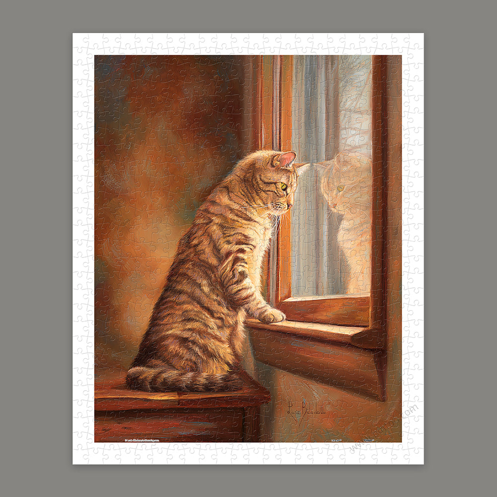 Lucie Bilodeau - Peering Out the Window (500 pcs)