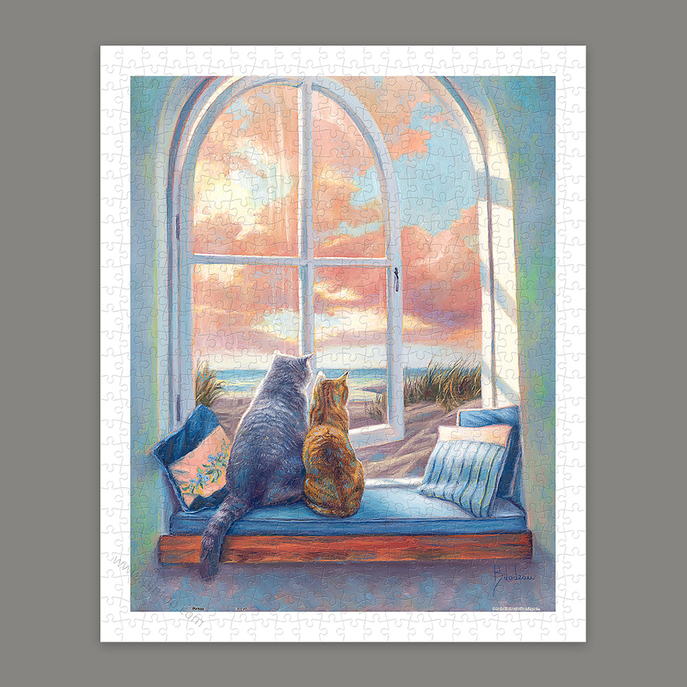 Lucie Bilodeau - Enjoying the View (500 pcs)