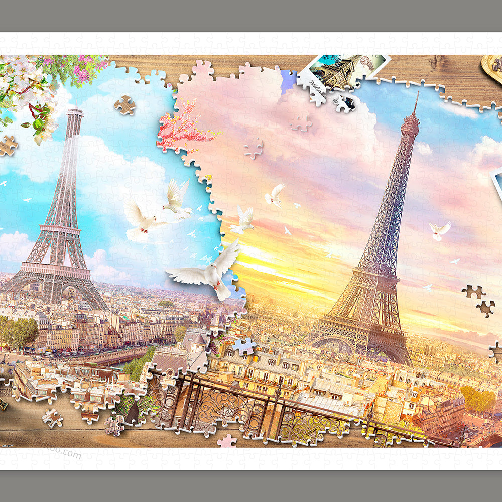 Puzzle in Puzzle- The Magnificent Eiffel Tower
