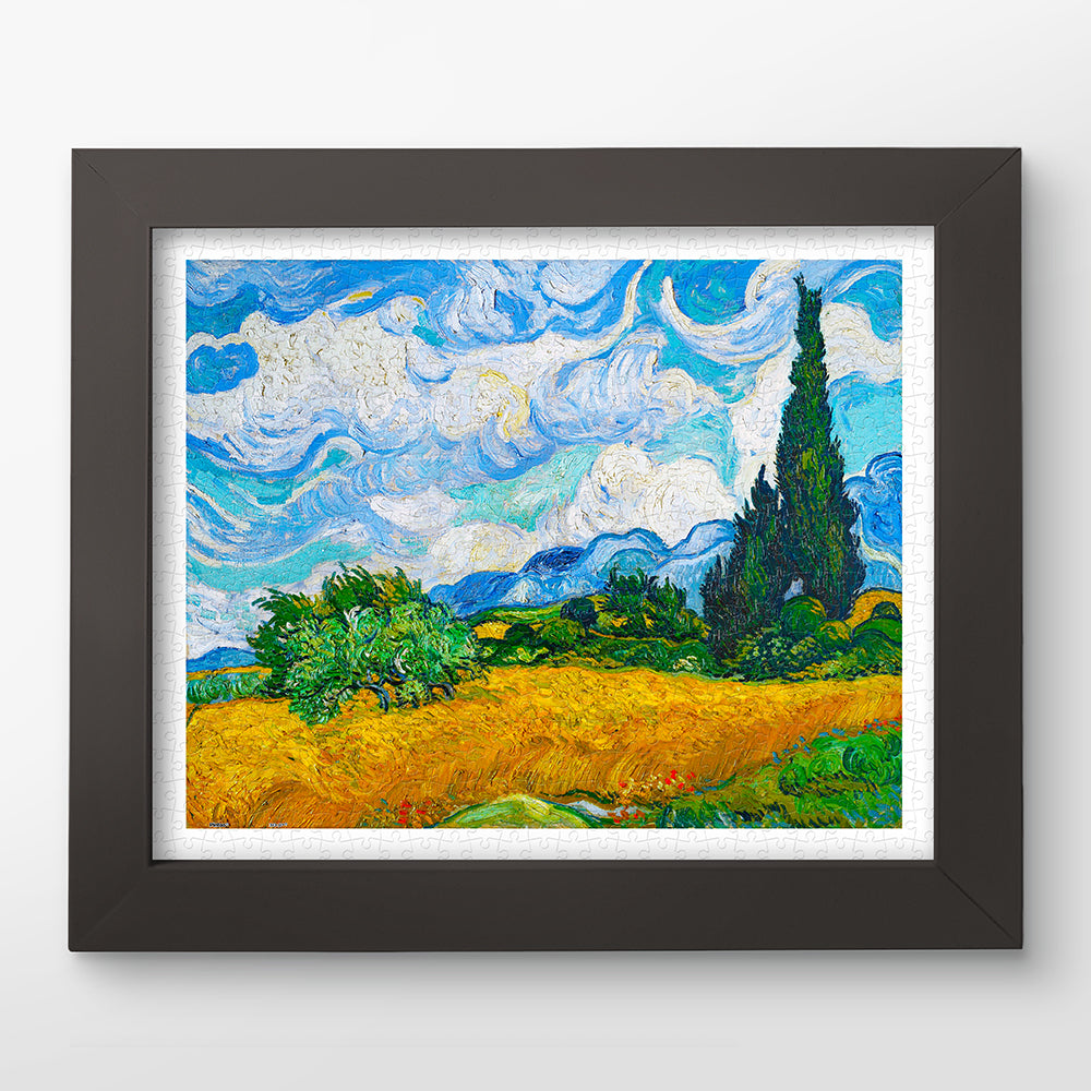 Vincent van Gogh - Wheat Field with Cypresses (500 pcs)