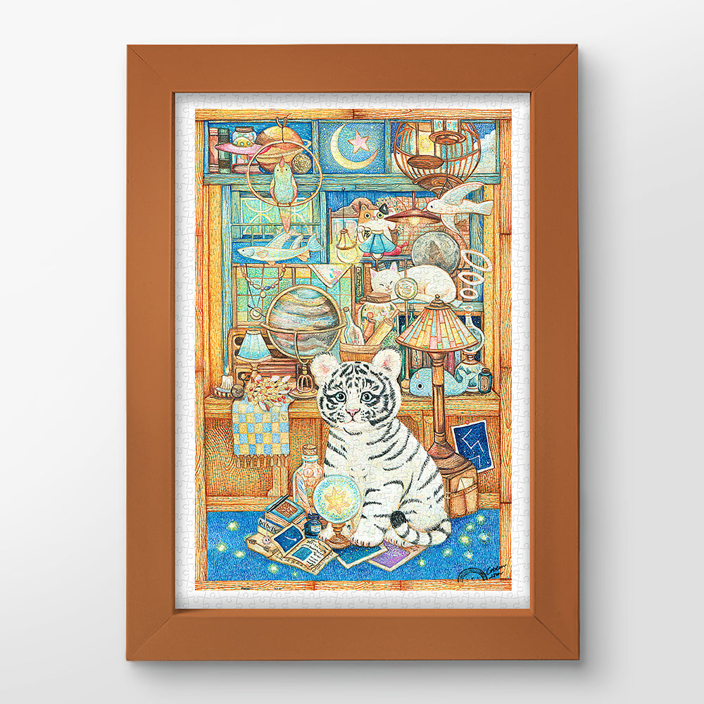 Cotton Lion - Little White Tiger's Collection Cabinet (600 pcs)