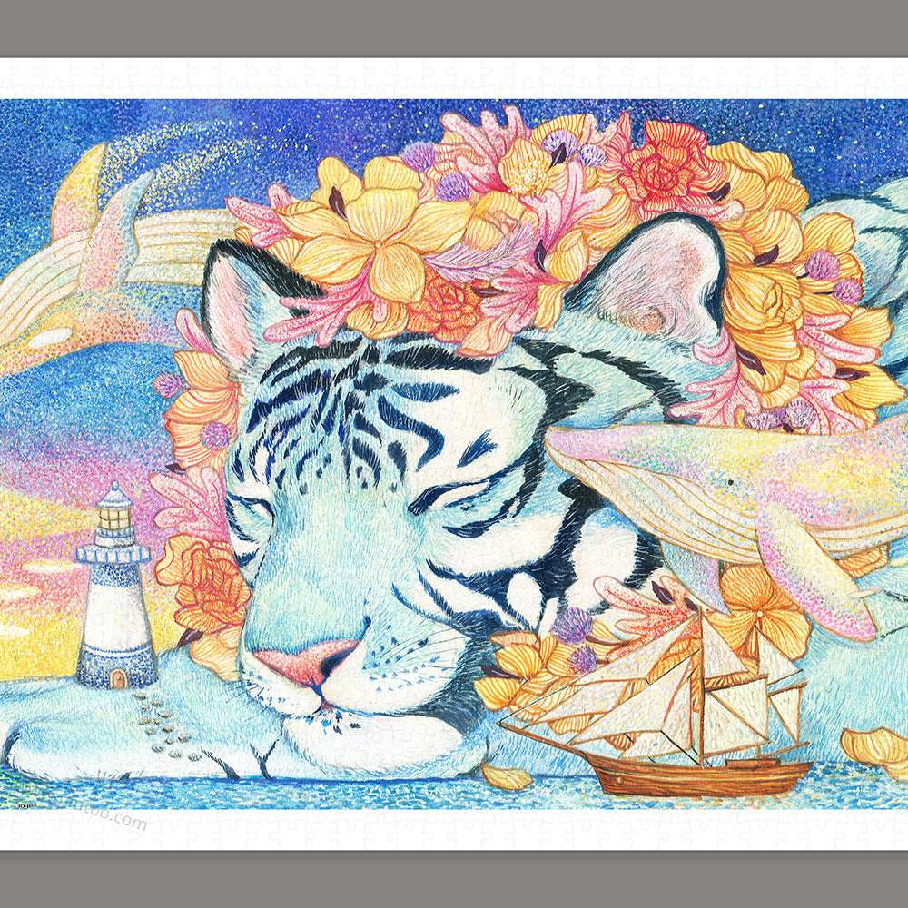Cotton Lion- Patron Saint of Lighthouse (1000 pcs)