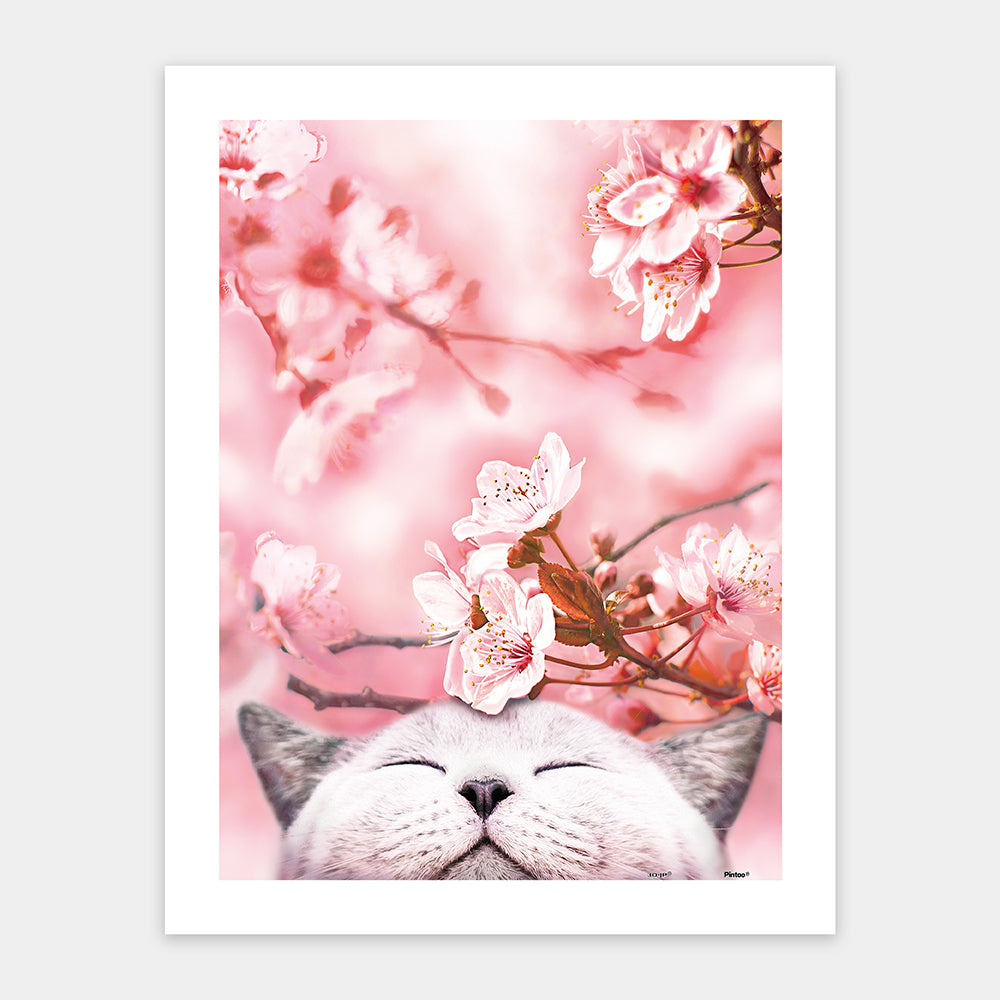 Cherry Blossom - Sakura Cat (H2462) | 300 pcs – JK Hobbyland