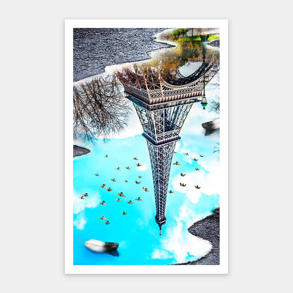 Water Reflection Series - Eiffel Tower (1000 pcs)