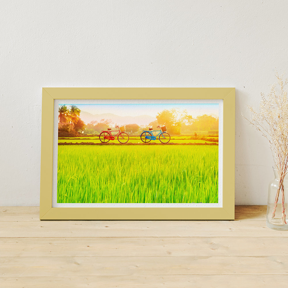 Bicycle Trip Collection - Sun-kissed Green Fields (1000 pcs)