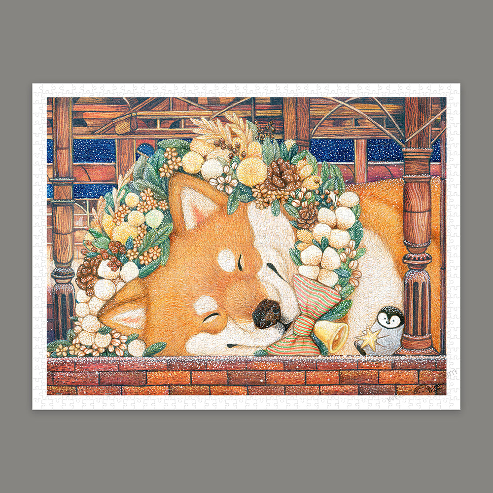 Cotton Lion- Goodnight Shiba (1200 pcs)