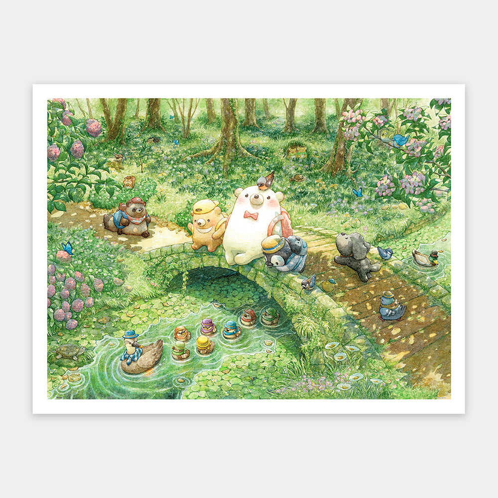 ちっぷ - Forest Path (1200 pcs)