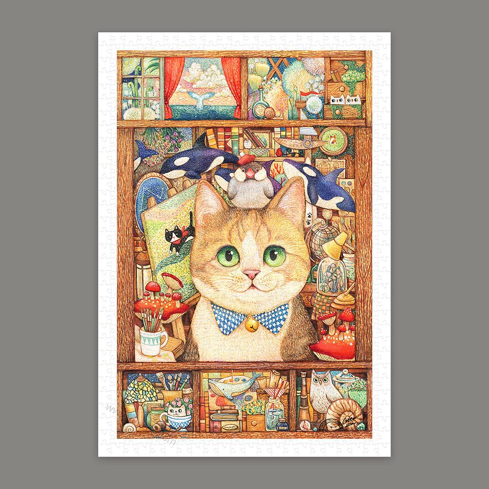 Cotton Lion - Cat Art Studio (600 pcs)
