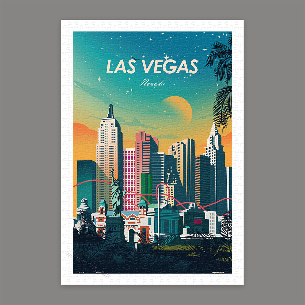 Studio Inception - World Travel - Las Vegas (600 pcs)