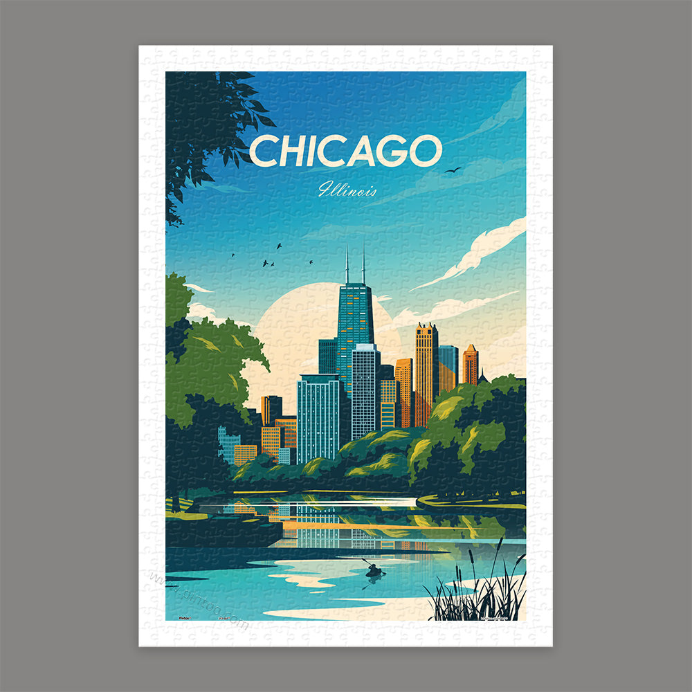 Studio Inception - World Travel - Chicago (600 pcs)