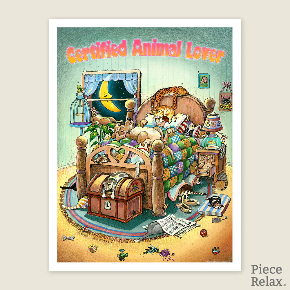 Gary Patterson - Certified Animal Lover (1200 pcs)