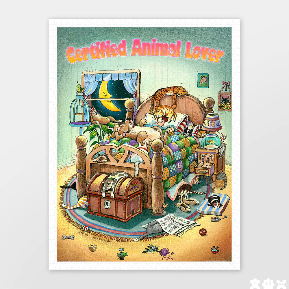 Gary Patterson - Certified Animal Lover (1200 pcs)