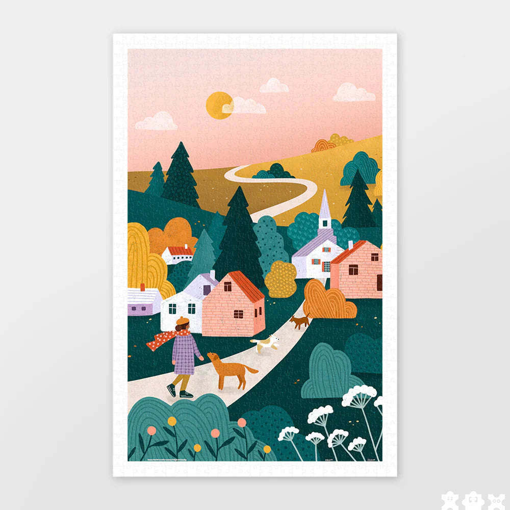 Bea Muller - Sunset Walk in the Town (1000 pcs)