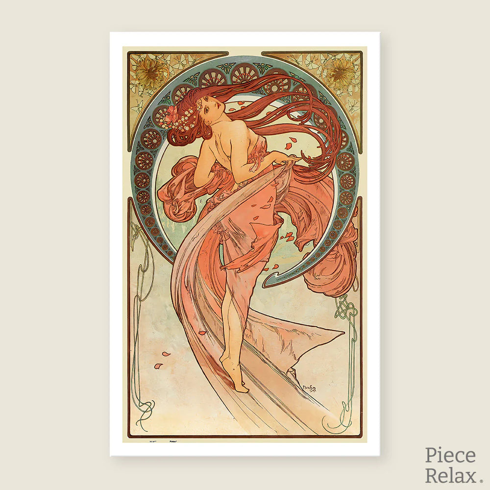 Alphonse Mucha - The Arts - Dance (1000 pcs)