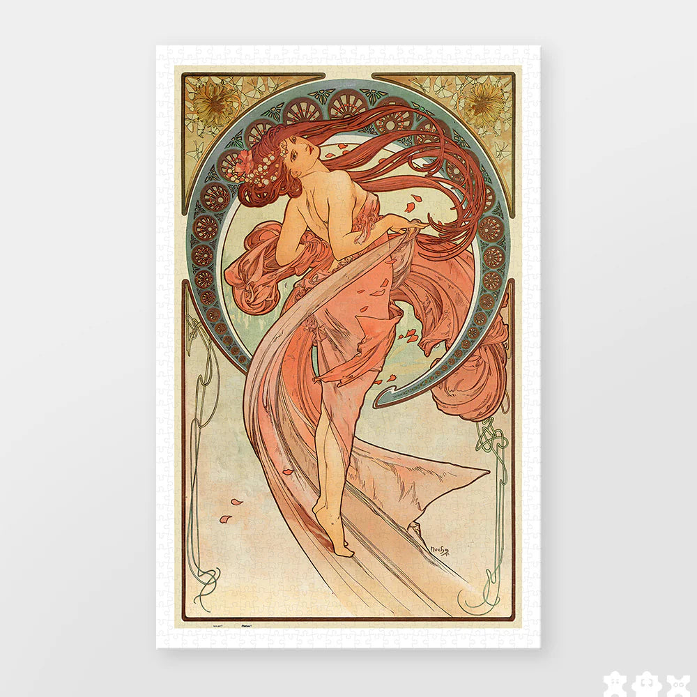 Alphonse Mucha - The Arts - Dance (1000 pcs)