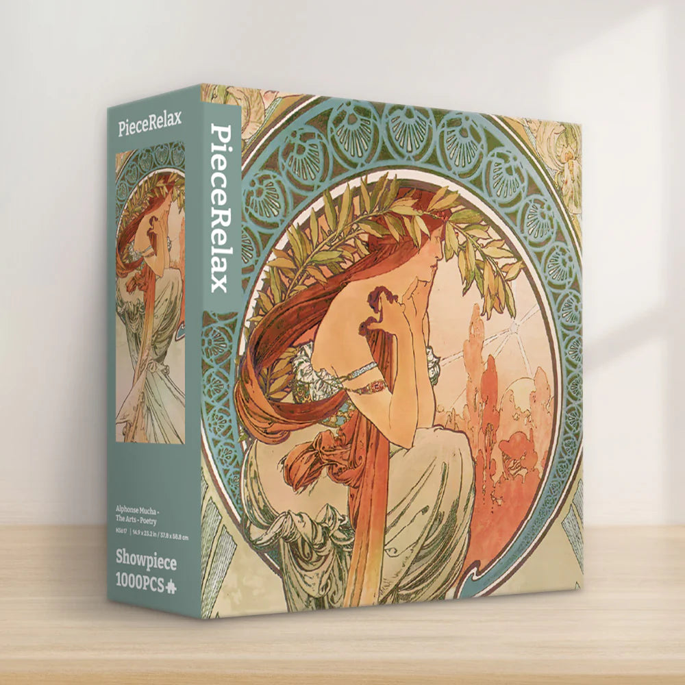 Alphonse Mucha - The Arts - Poetry (1000 pcs)