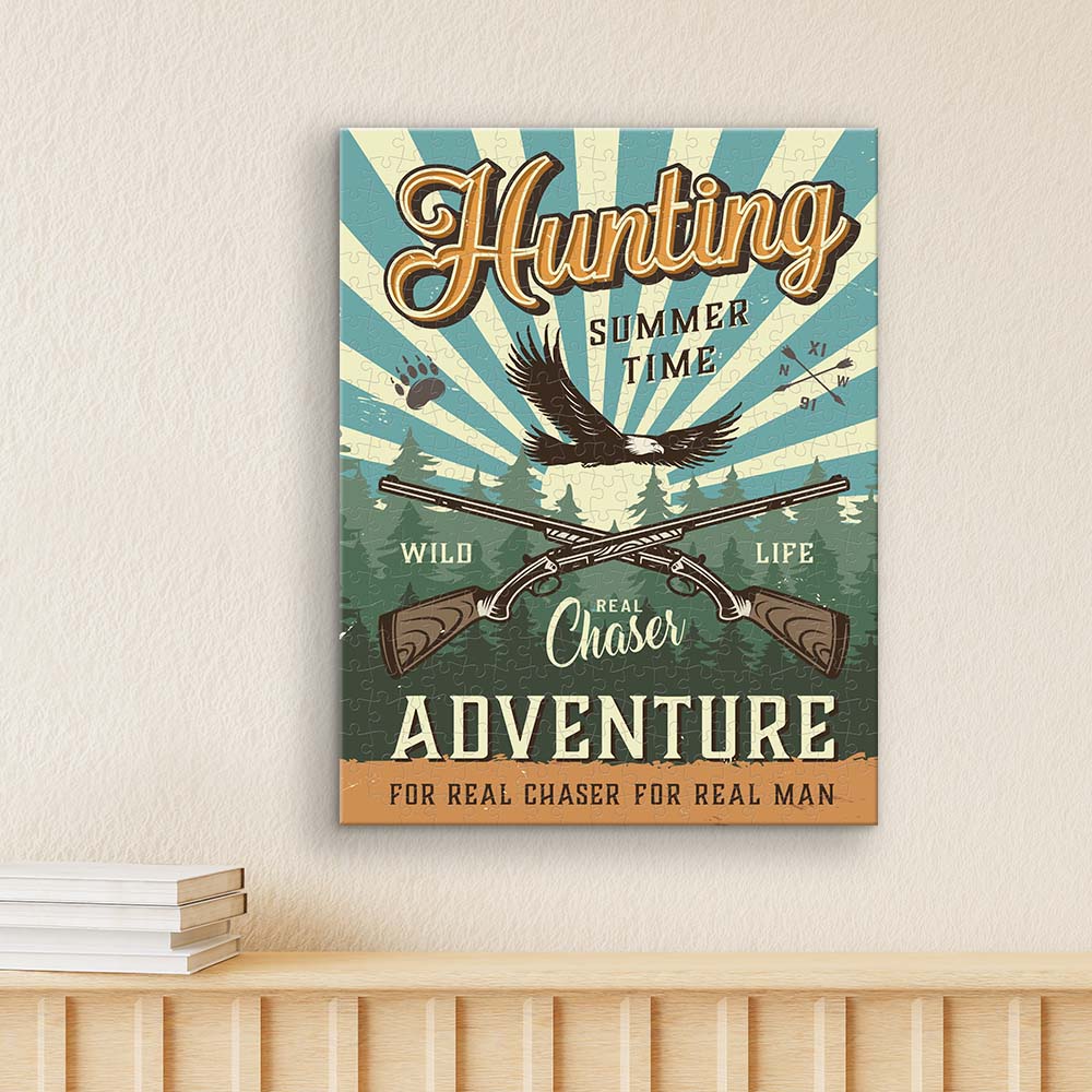 Retro Poster - Hunting Rifle