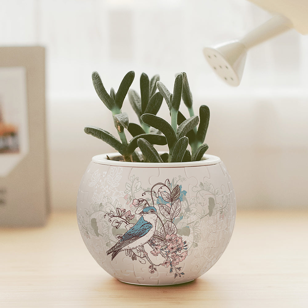 Singing Birds and Flowers