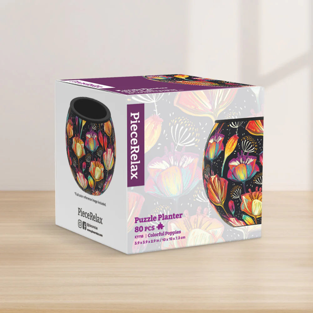 Colorful Poppies (K1118) | 80 pcs