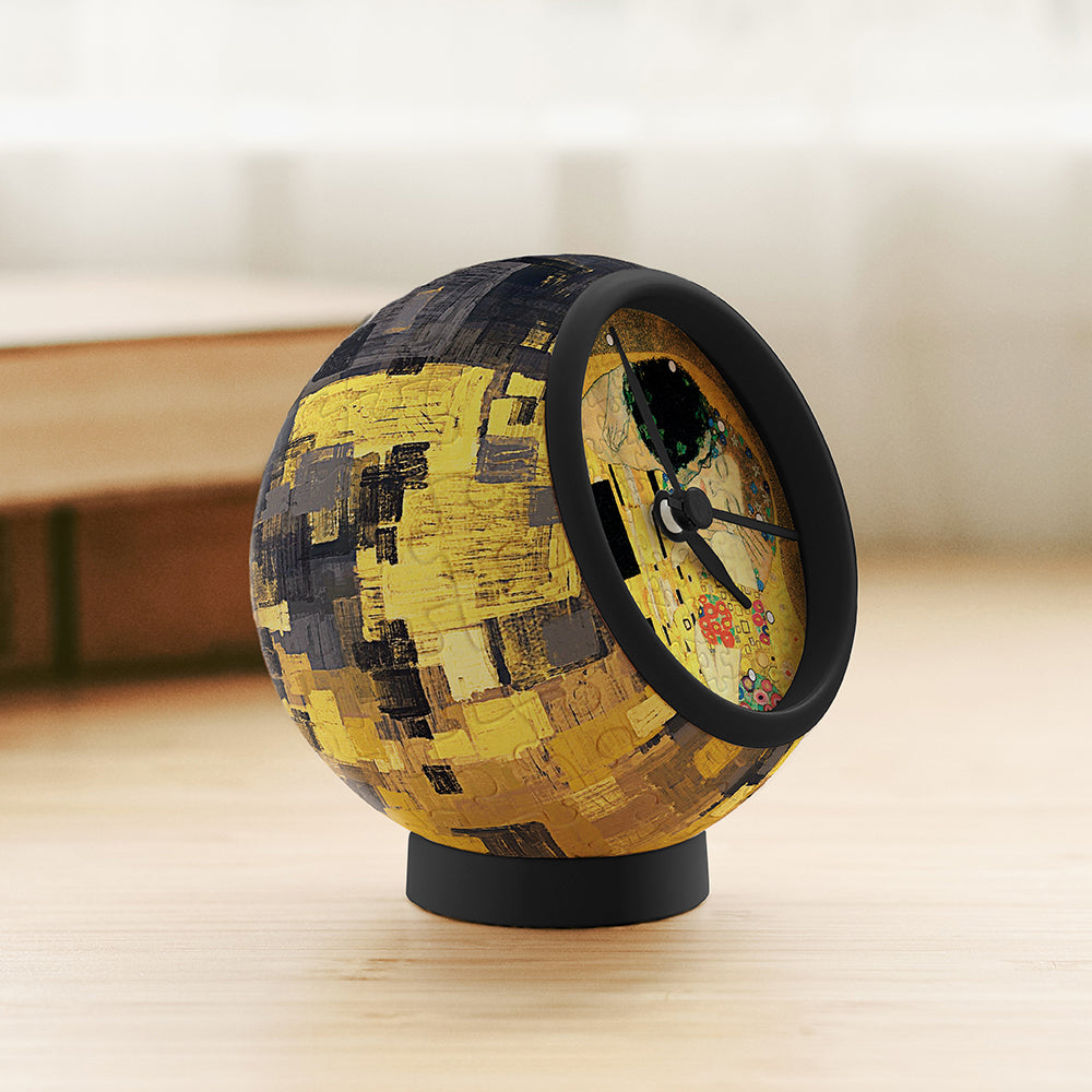 Puzzle Table Clock - The Kiss (145 pcs)