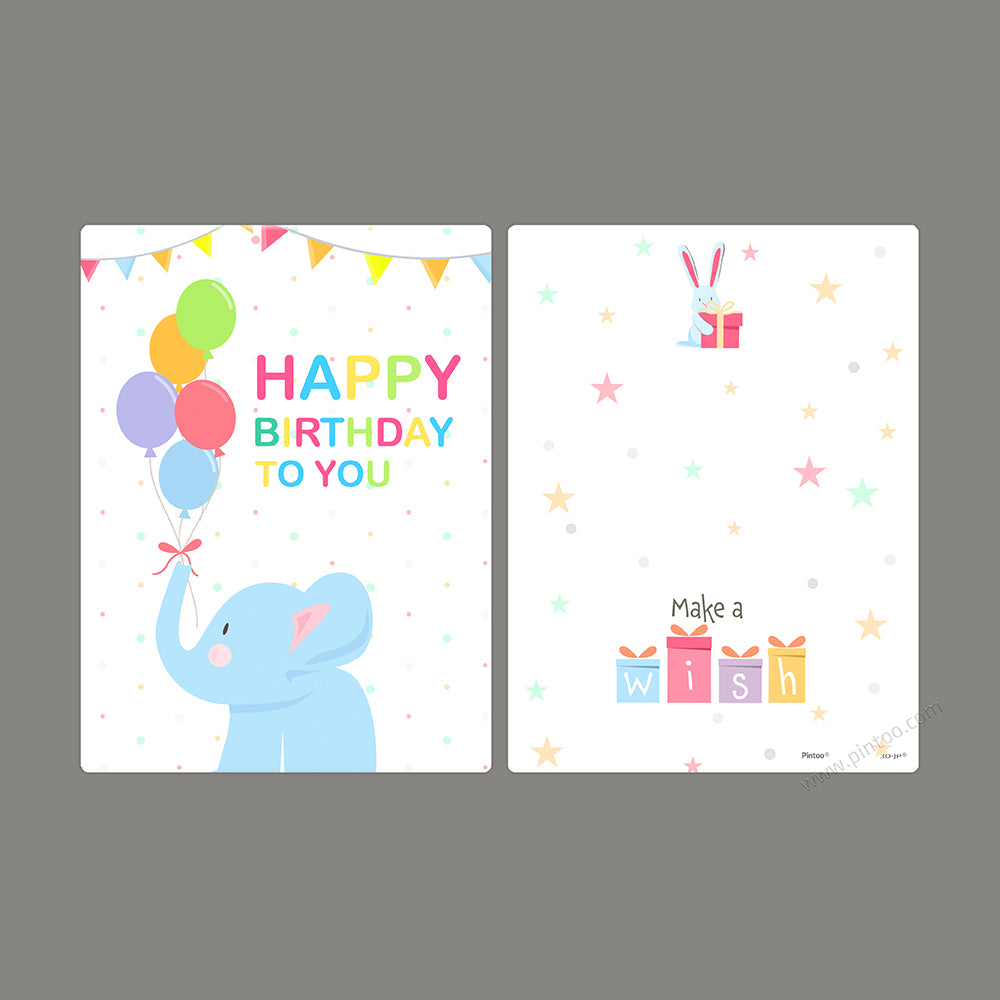 Puzzle Letter Card - Make a Wish