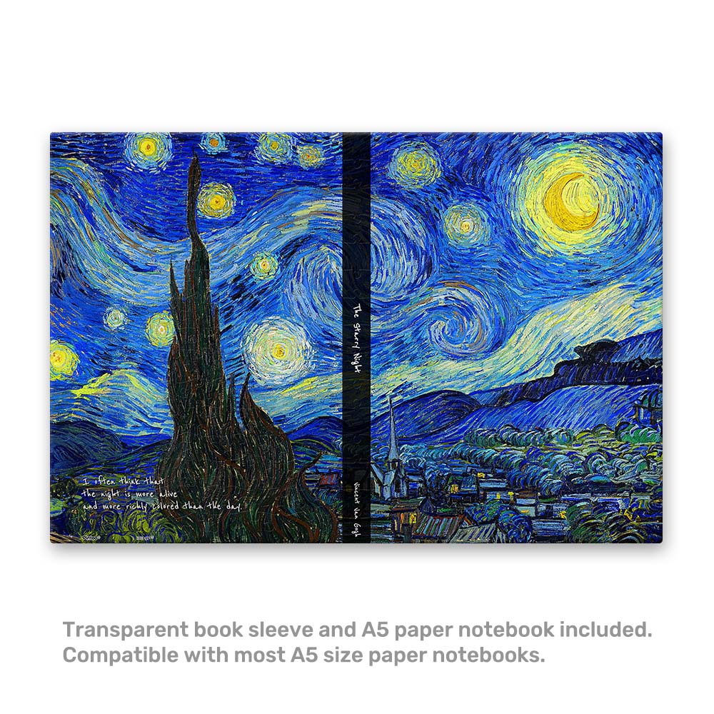 PieceRelax Puzzle Journal 329 pcs | Van Gogh - The Starry Night (YA1063)