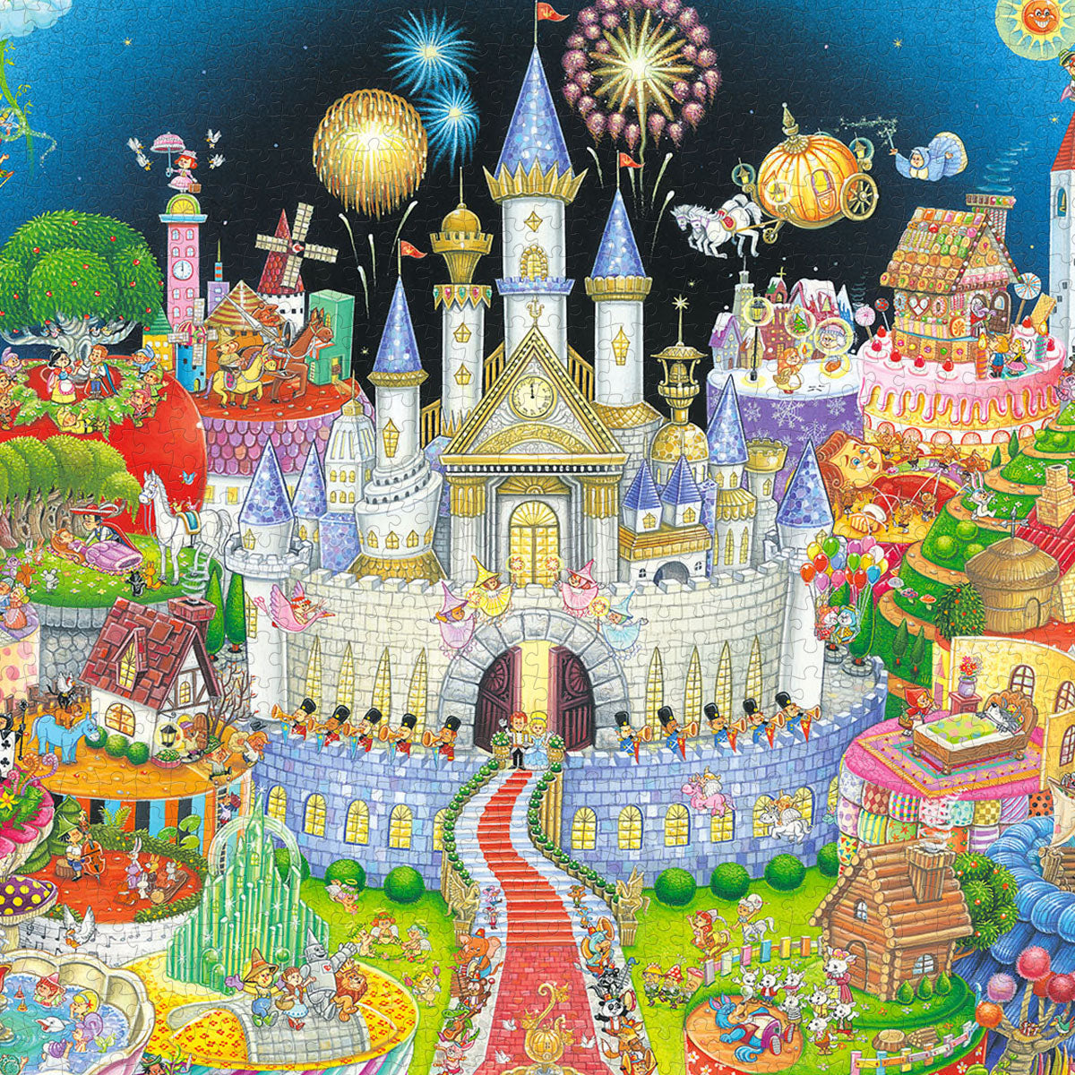 PieceRelax PieceClicks Puzzle 2016 pcs | Shinji Yamamoto - Magic Kingdom's New Year's Eve (U1194)