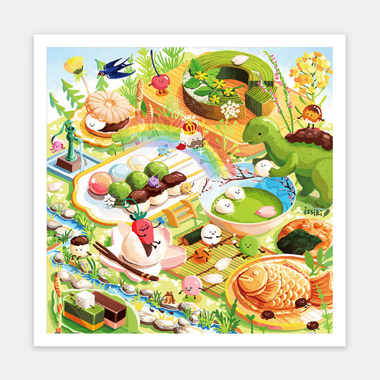 Issiki Toaki - Warm Flower Viewing (900 pcs)