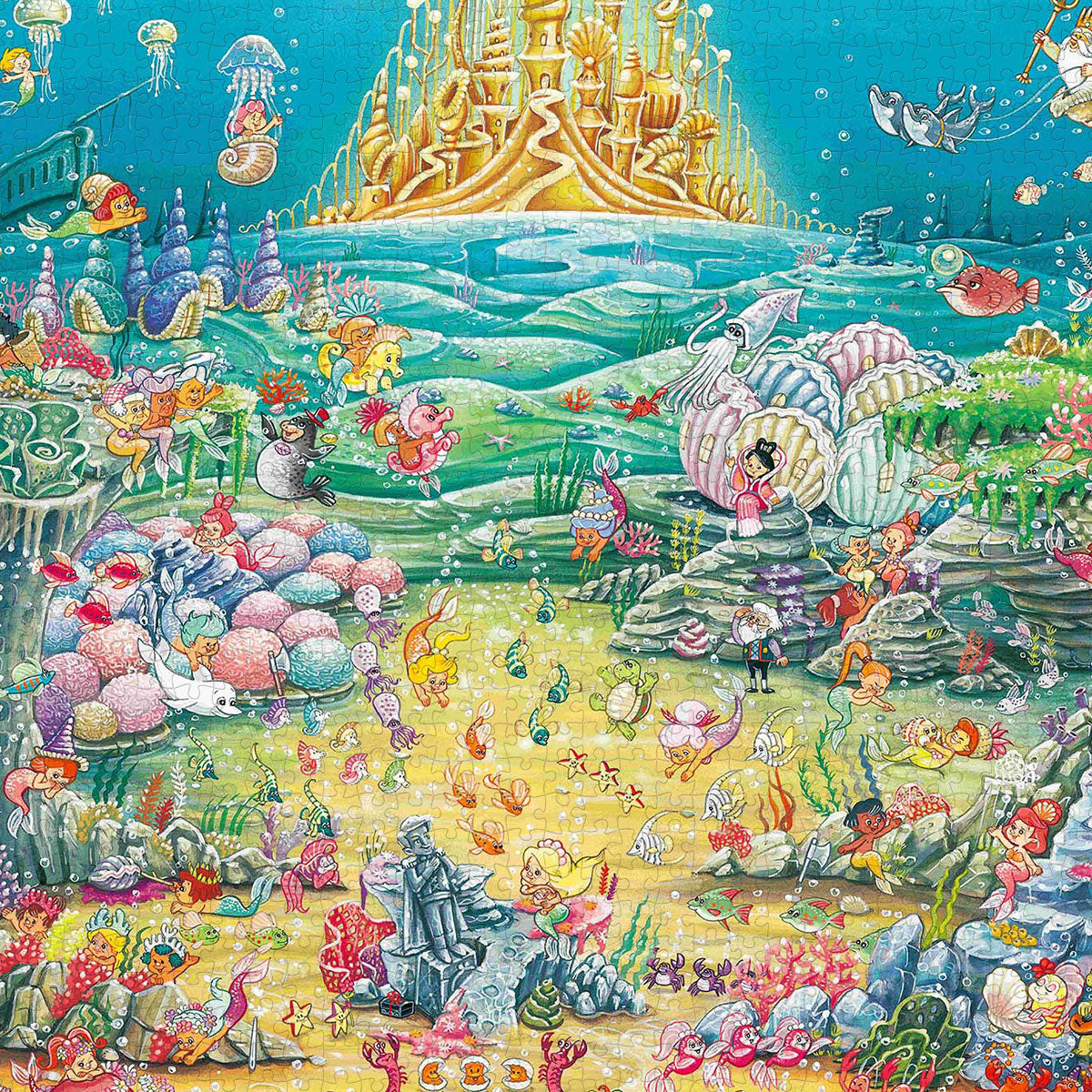 PieceRelax PieceClicks Puzzle 2016 pcs | Shinji Yamamoto - Little Mermaid (U1193)