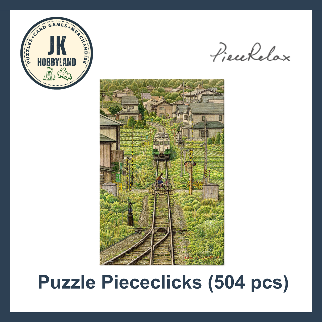 PieceRelax PieceClicks Puzzle 504 pcs | Tadashi Matsumoto - Fading Shadow (U1146)