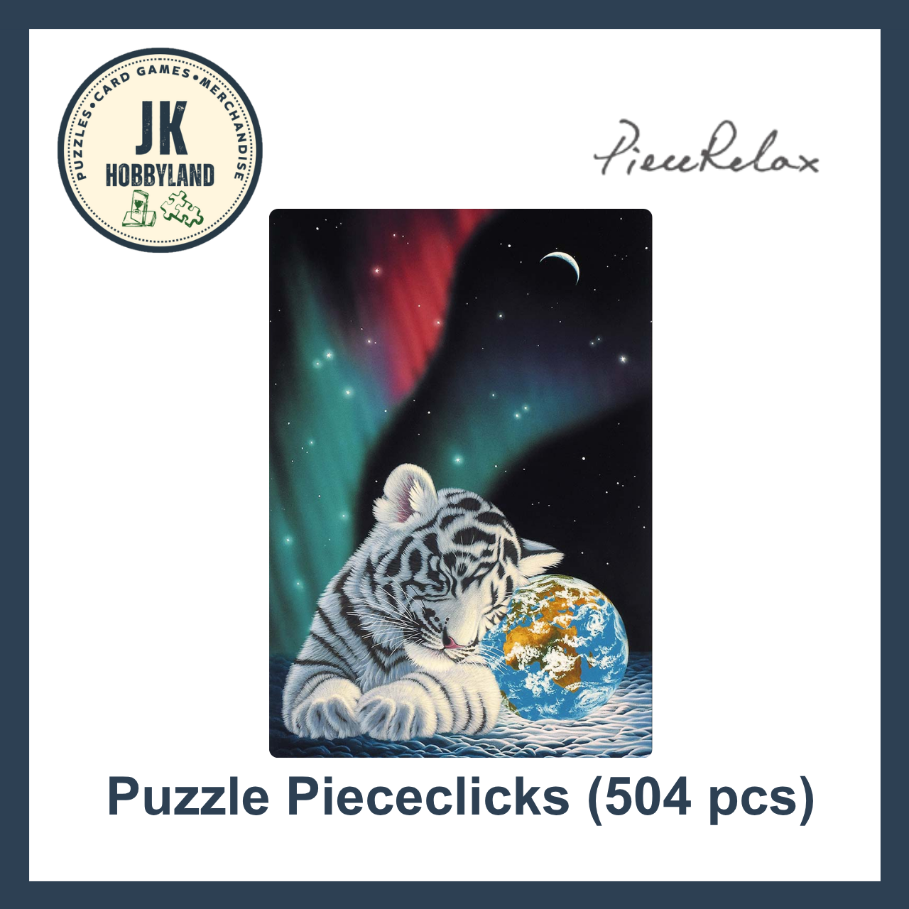 PieceRelax PieceClicks Puzzle 504 pcs | Schim Schimmel - Earth Light (U1063)