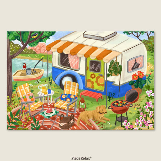 Olivia Gibbs - Campervan Camping Day (U1097) | 504 pcs