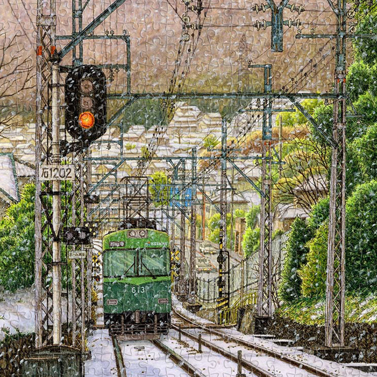 PieceRelax PieceClicks Puzzle 504 pcs | Tadashi Matsumoto - The First Snowfall (U1143)