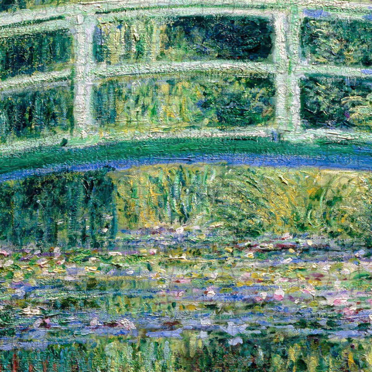 PieceRelax PieceClicks Puzzle 756 pcs | Monet - Bridge over a Pool of Water Lilies (U1115)