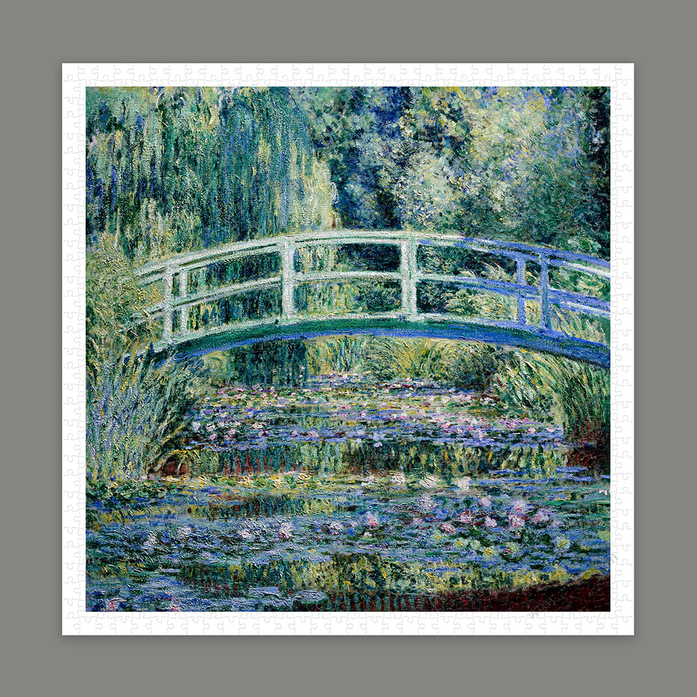 Claude Monet - Water Lilies and Japanese Bridge (H4138) | 900 pcs