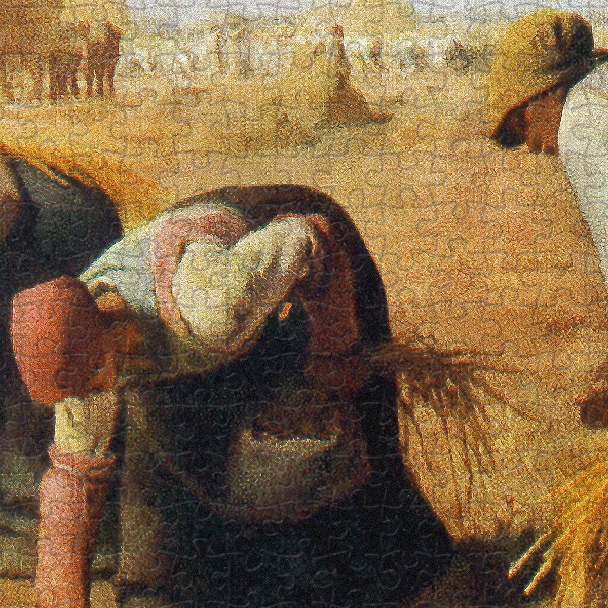 PieceRelax PieceClicks Puzzle 756 pcs | Millet - The Gleaners (U1118)