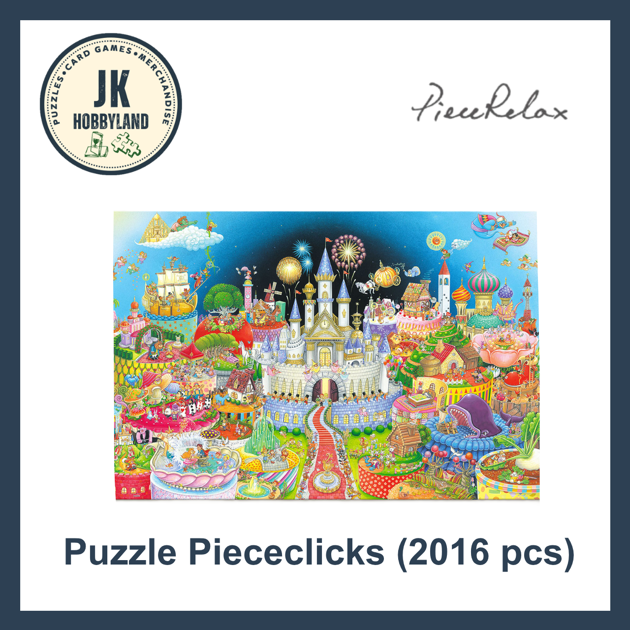 PieceRelax PieceClicks Puzzle 2016 pcs | Shinji Yamamoto - Magic Kingdom's New Year's Eve (U1194)