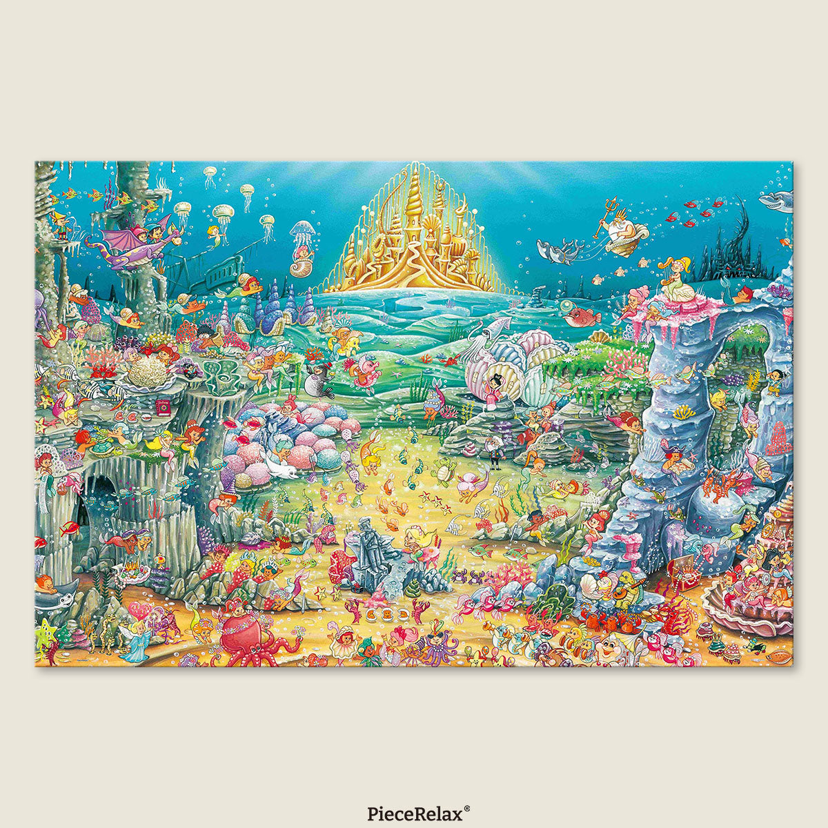 PieceRelax PieceClicks Puzzle 2016 pcs | Shinji Yamamoto - Little Mermaid (U1193)