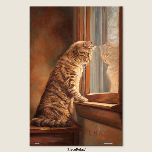 Lucie Bilodeau - Peering Out the Window (U1054) | 504 pcs