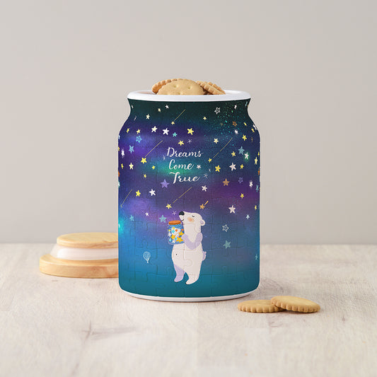 Puzzle Large Jar - Dreams Come True  (128 pcs)