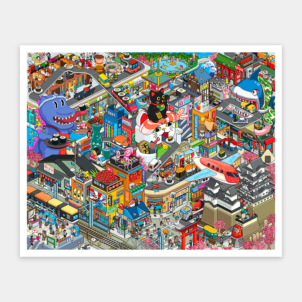 MonkiEarz - The Sushi City