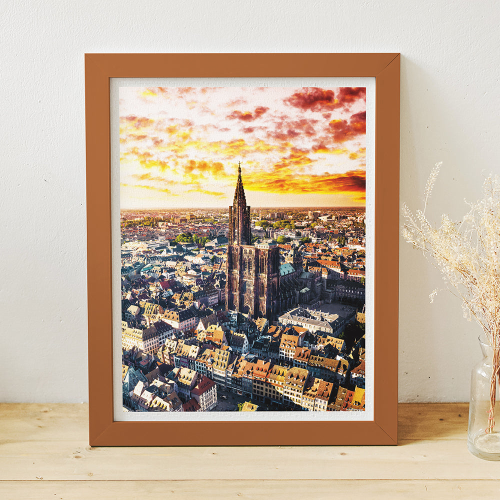 HenryDo - Aerial Photography - Strabourg Cathedral, France (1200 pcs)