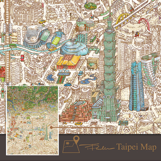 Tom Parker - Taipei Map